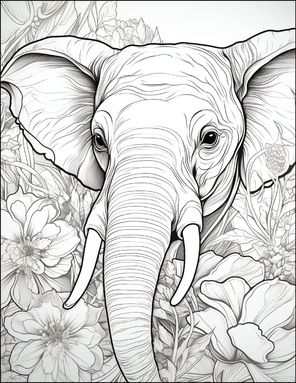 200 Safari Animals Coloring Pages Adults & Kids Coloring Pages ...