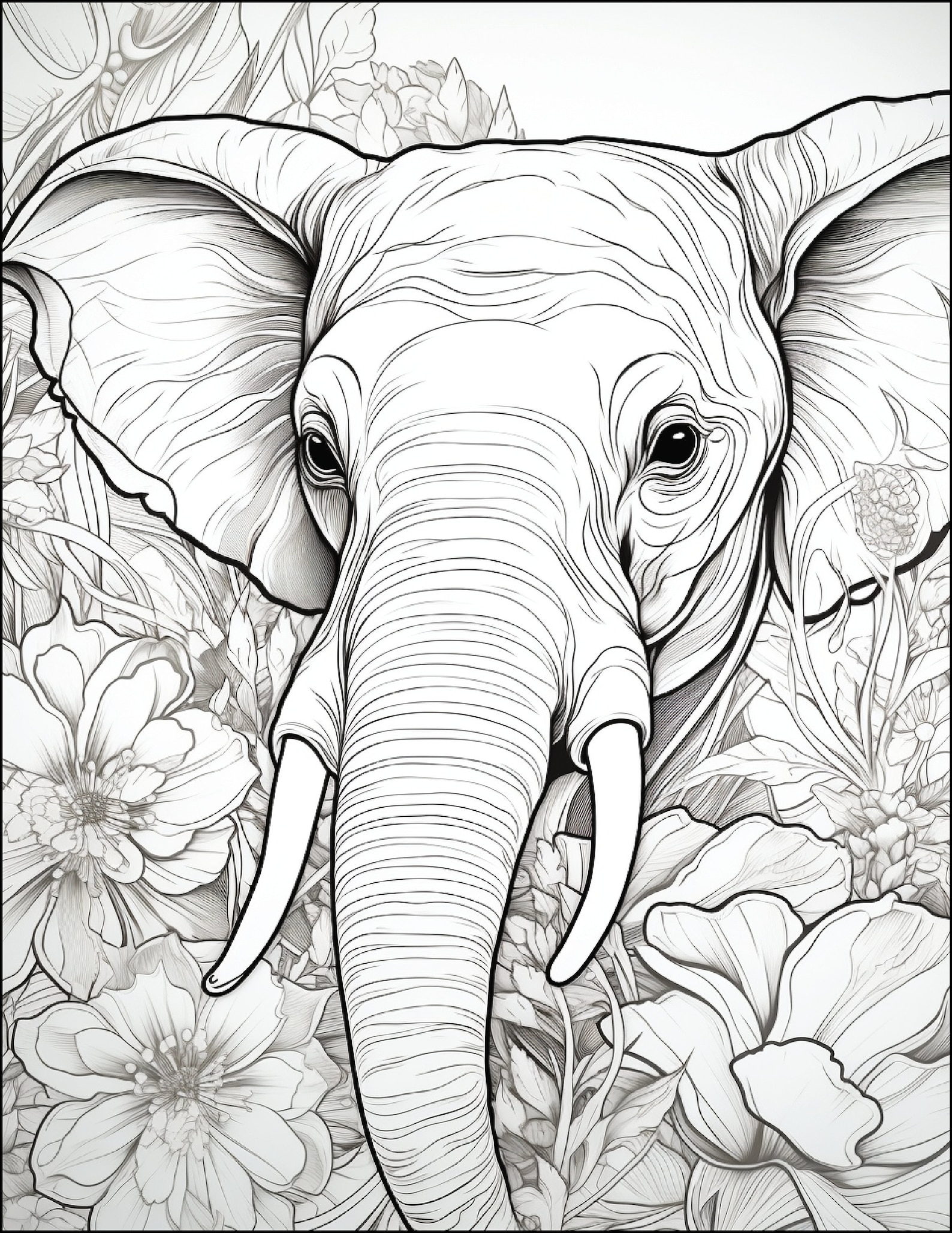 200 Safari Animals Coloring Pages Adults & Kids Coloring Pages ...