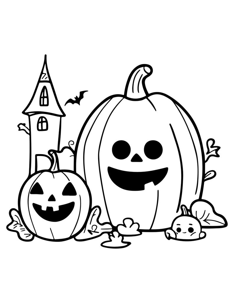 100 Cute Halloween Coloring Pages for Kids and Adults Coloring Pages