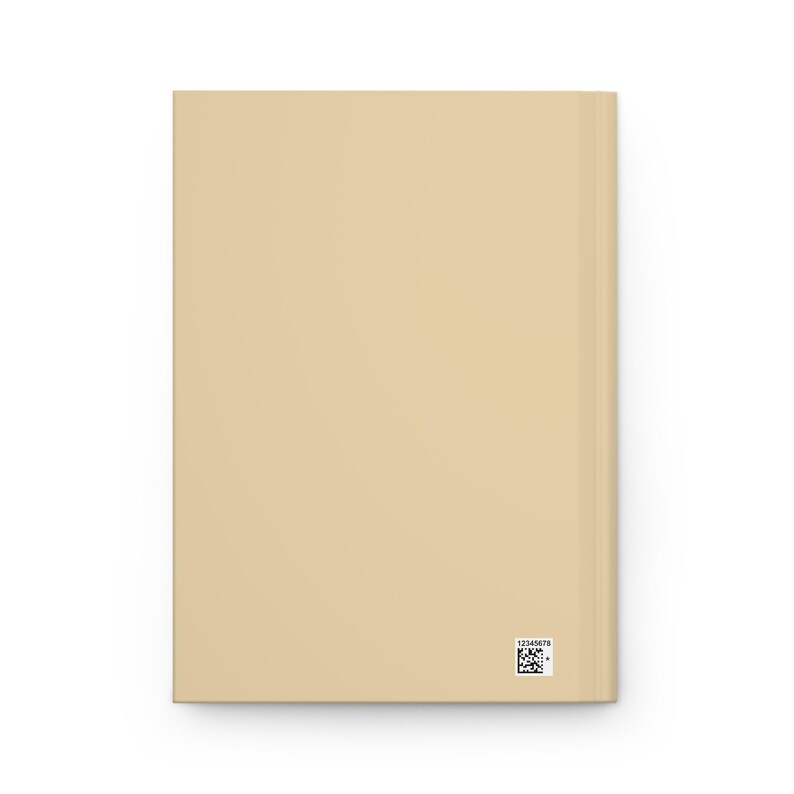 Biege Notebook Wheat Beige Plain Journal Hardcover Notebook 5.75
