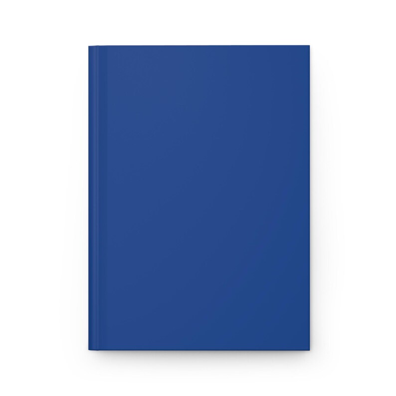 Plain Blue Journal Hardcover Notebook, 5.75"x8" 150 Lined Pages, Best ...
