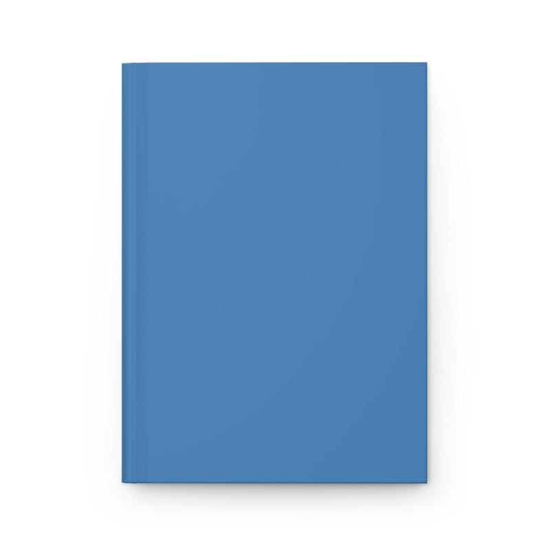 Plain Blue Journal Hardcover Notebook, 5.75"x8" 150 Lined Pages, Best ...