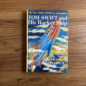 RedStoreVintage Presents Vintage 1954 Tom Swift and His Rocket Ship Victor Appleton
