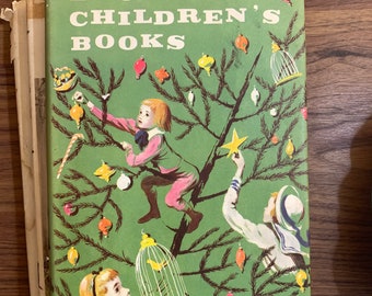 RedStoreVintage Presents Vintage Set of Four  Best In Childrens Books 1950&#39;s