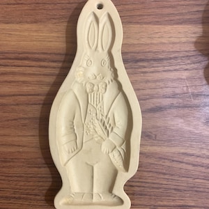 RedStoreVintage Presents Vintage 1988 Brown Bag Cookie Art Hill Design Bunny Easter Bunny Rabbit Cookie Mold Cutter