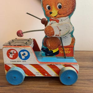 Tiny Teddy Xylophone Fisher Price - Etsy