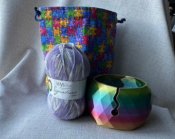 Sock Kit - Project Bag/Yarn Bowl/Sock Yarn