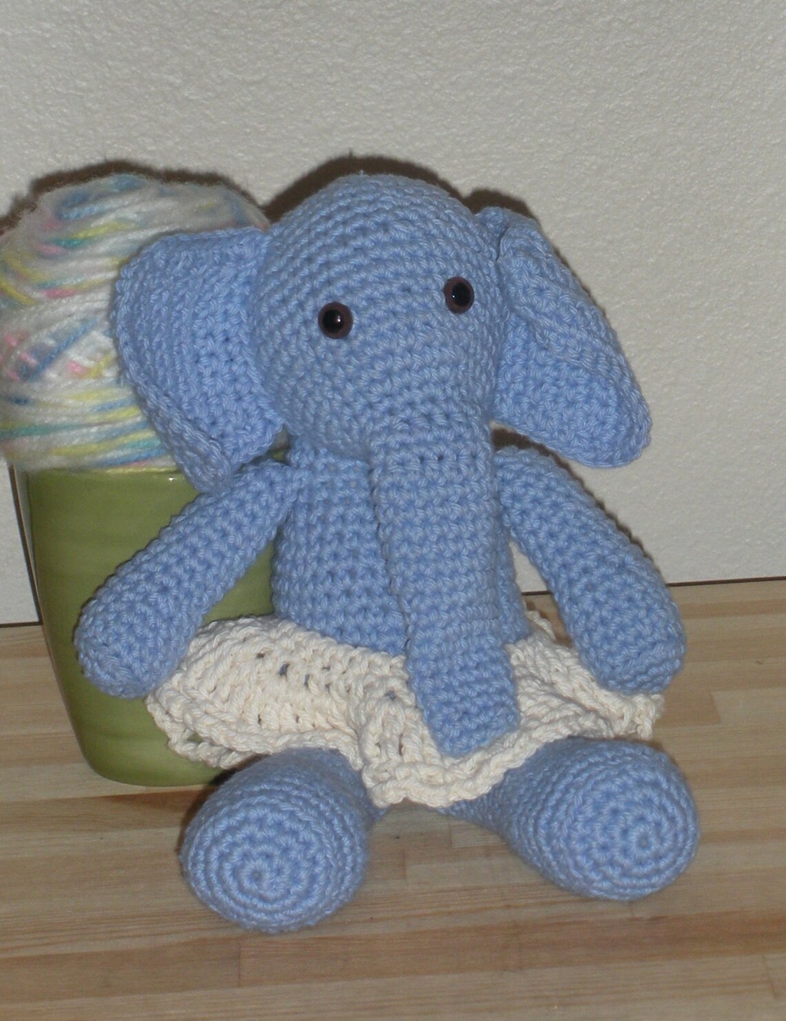 Handmade Crochet Elephant Etsy