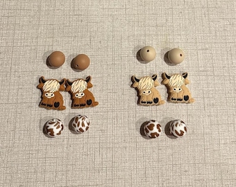Highland Coo Stitch Stoppers