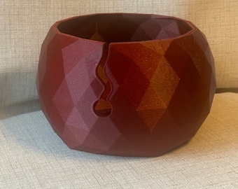 Cuenco de lana premium impreso en 3D