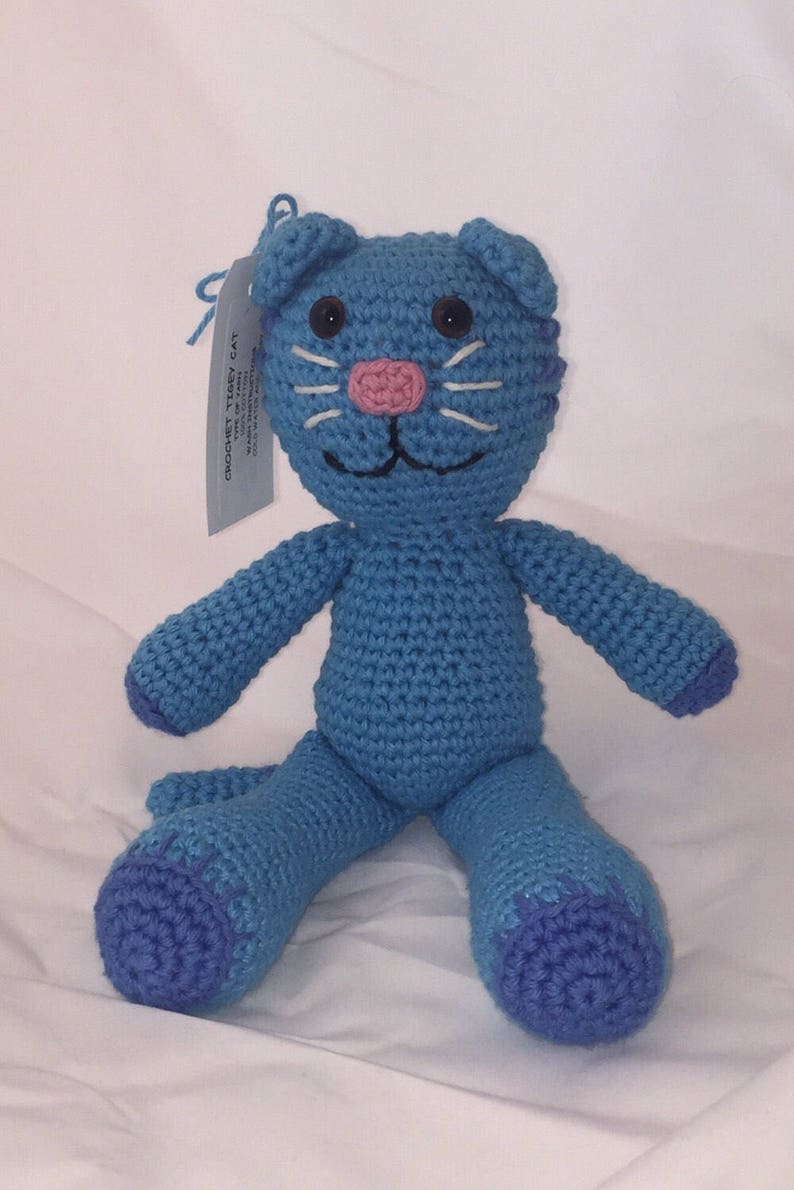 Tigey Handmade Crochet Cat image 1