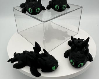 Flexi Toothless - 3d Printed Toothless
