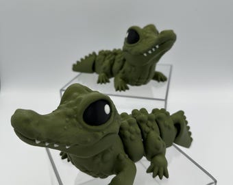 Crocodile 3d Print - Flexi Articulated Animal