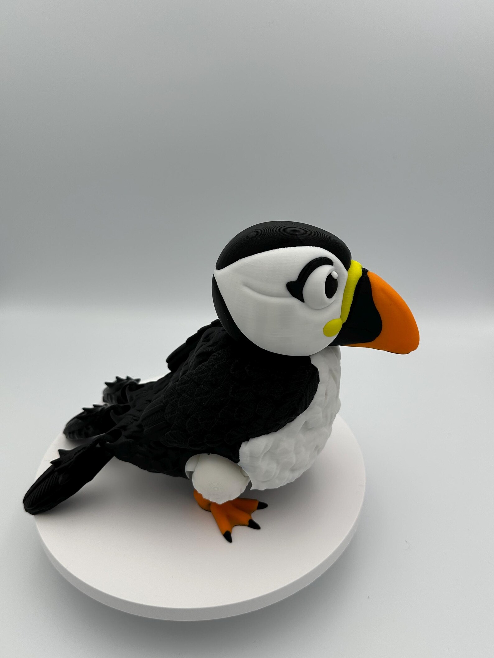 Puffin Model Puffin - 3d Printed Model - Flexi Animal - Etsy