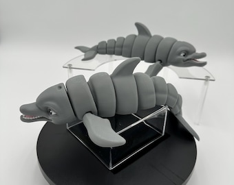 Dolphin 3d Articulated Flexi Model - Flexi Articulating