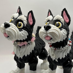 Dog - GIANT Schnauzer 3d Printed Articulated