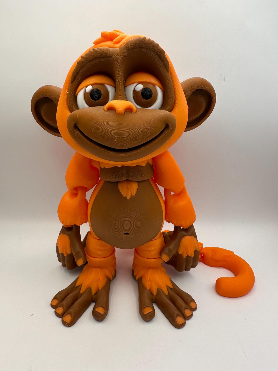Monkey 3d Print - GIANT- Articulated Flexi Animal - Etsy