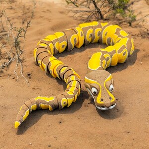 Python Flexi Articulated 3d Snake