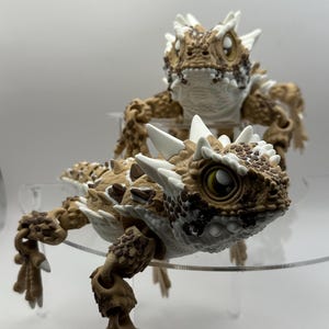 Horned Lizard - 3d Articulated