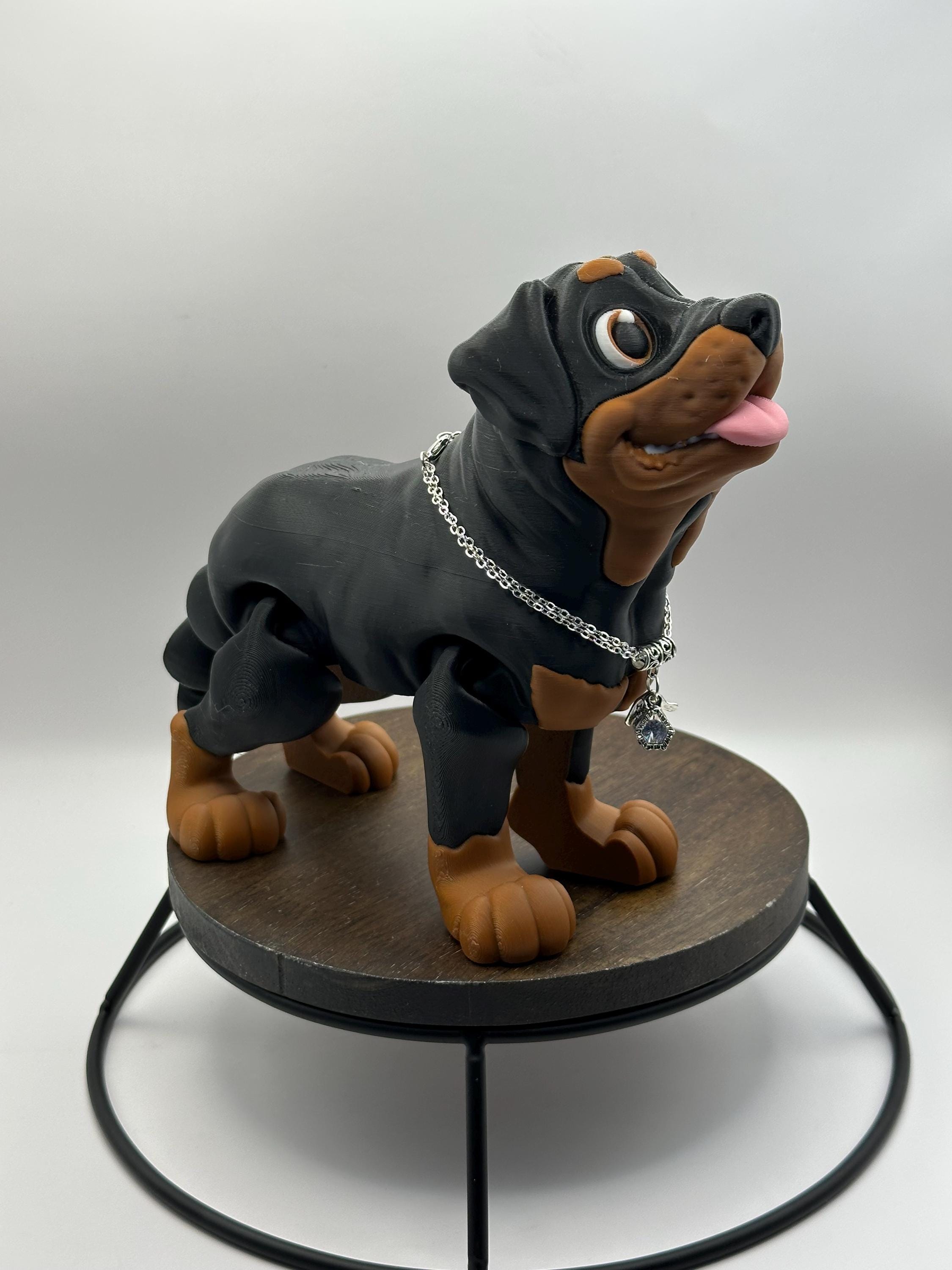 Dog - Rottweiler 3d Print - Flexi Articulating Animal - Etsy