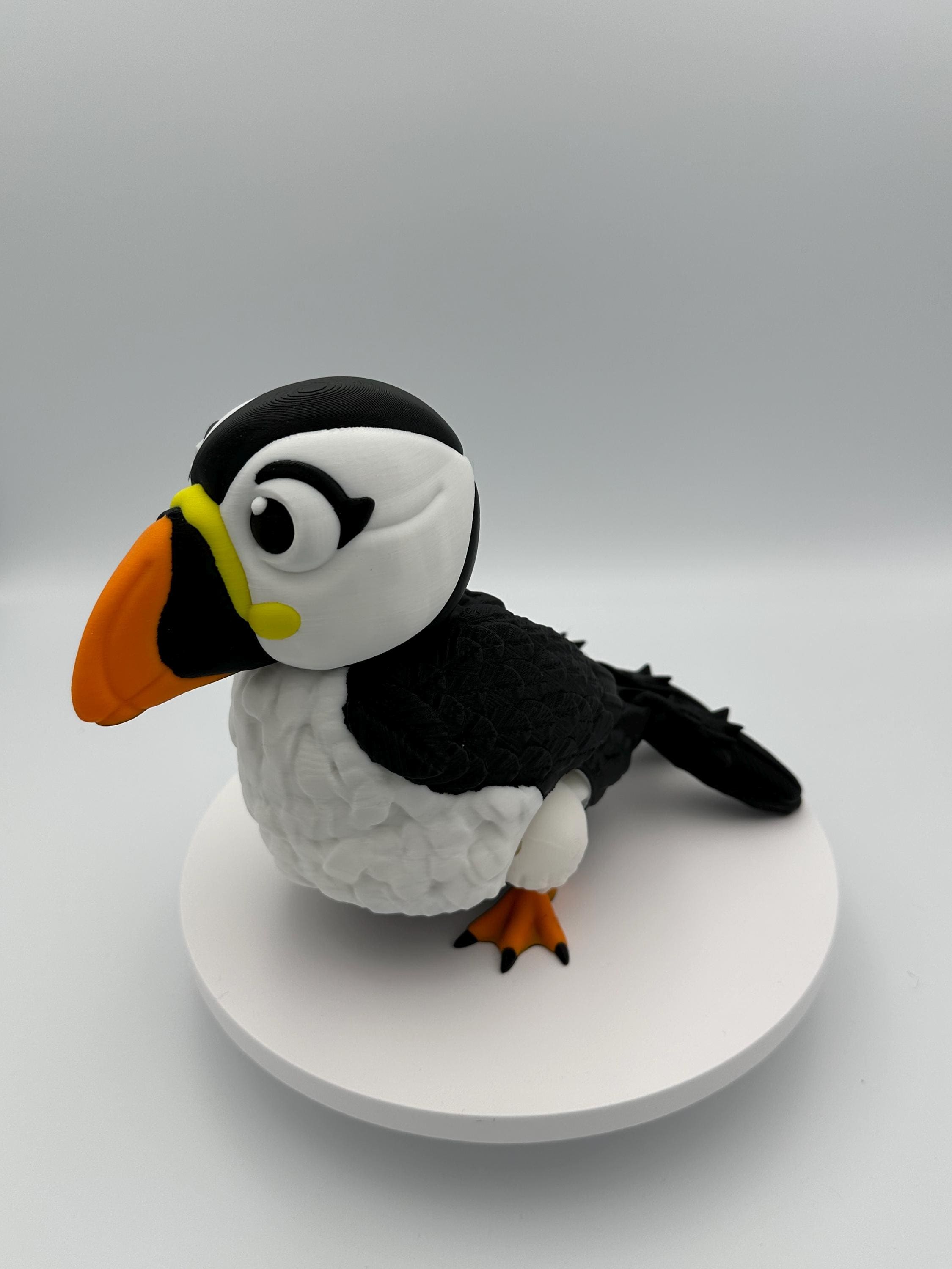 Puffin Model Puffin - 3d Printed Model - Flexi Animal - Etsy