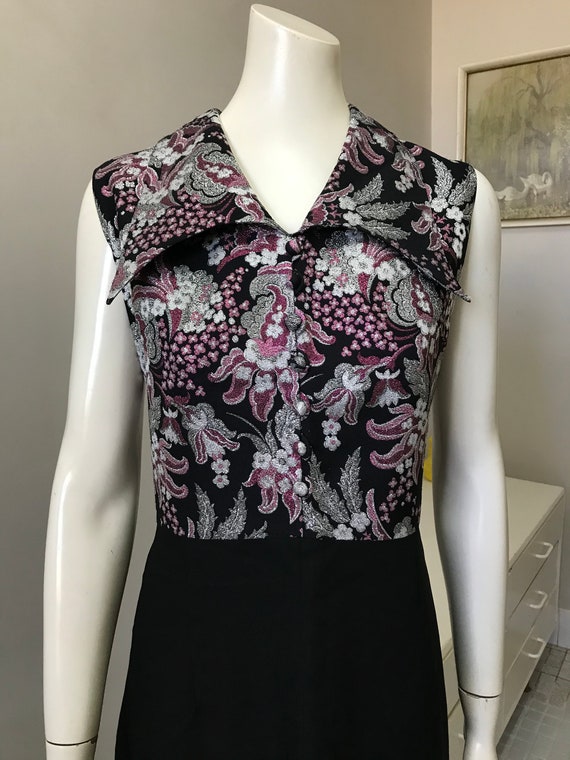 Original Vintage 60s Lurex Dress Party Cocktail X