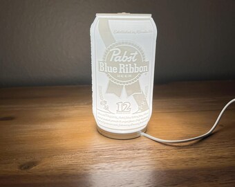 Pabst Blue Ribbon (PBR) Can 3D Print Files (digital Download Only
