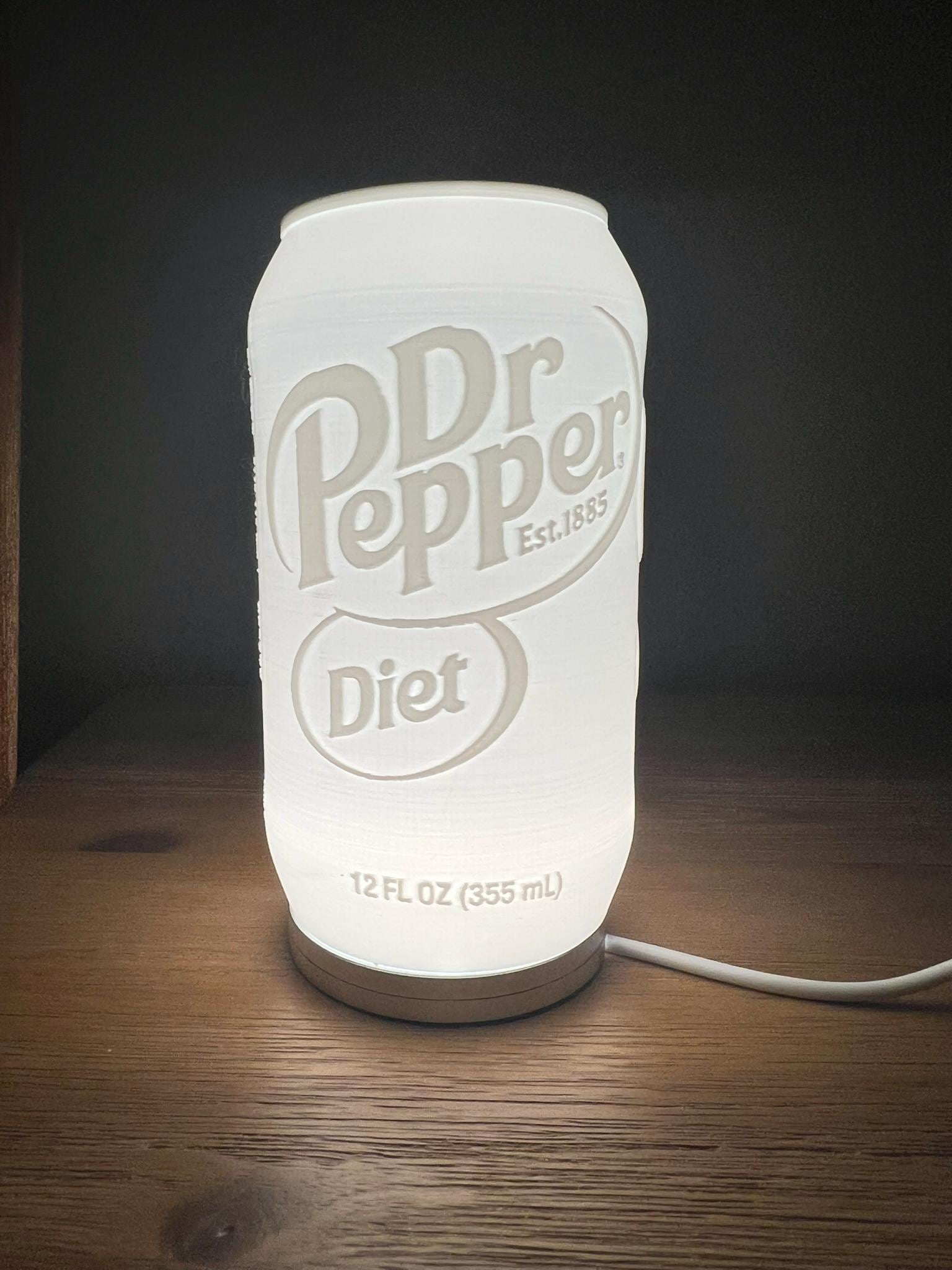 Dr Pepper Lamp - Etsy
