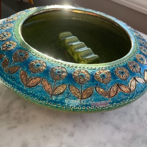 Vtg 1964 Aldo Londi For Rosenthal Netter Italian Bitossi Ashtray Mid Century Modern