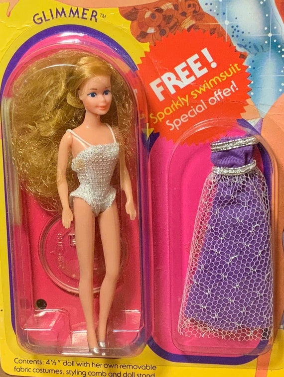 vintage mini barbie dolls