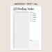 Reading Tracker Bundle Printable Journal Page Planner Book Reading Log ...