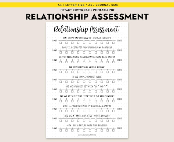 Relationship Assessment Workbook Love Communication Goals Conflict Resolution Support Intimacy Future