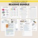 Reading Tracker Bundle Printable Journal Page Planner Book Reading Log ...