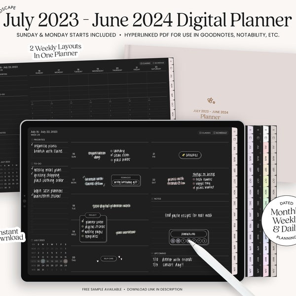 2024 Dated Journals Etsy