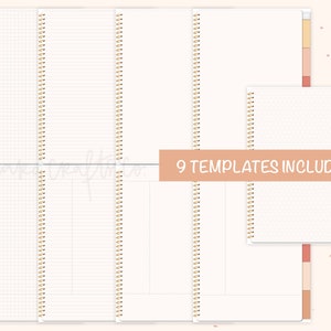5 Subject Hyperlinked Digital Notebook Ipad Notability | Etsy
