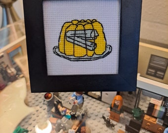 La grapadora de oficina en gelatina Mini punto de cruz