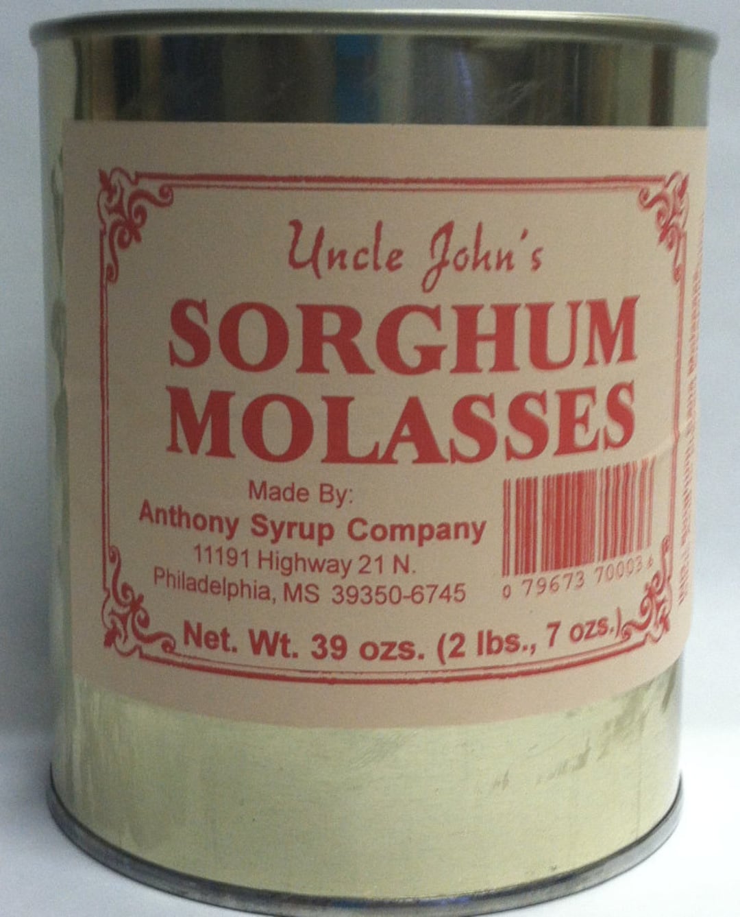 Smoky Mountain Southern Style Sorghum 100 Pure Sorghum Molasses- 20 Oz Resealable Glass Jar - Imported Products From USA