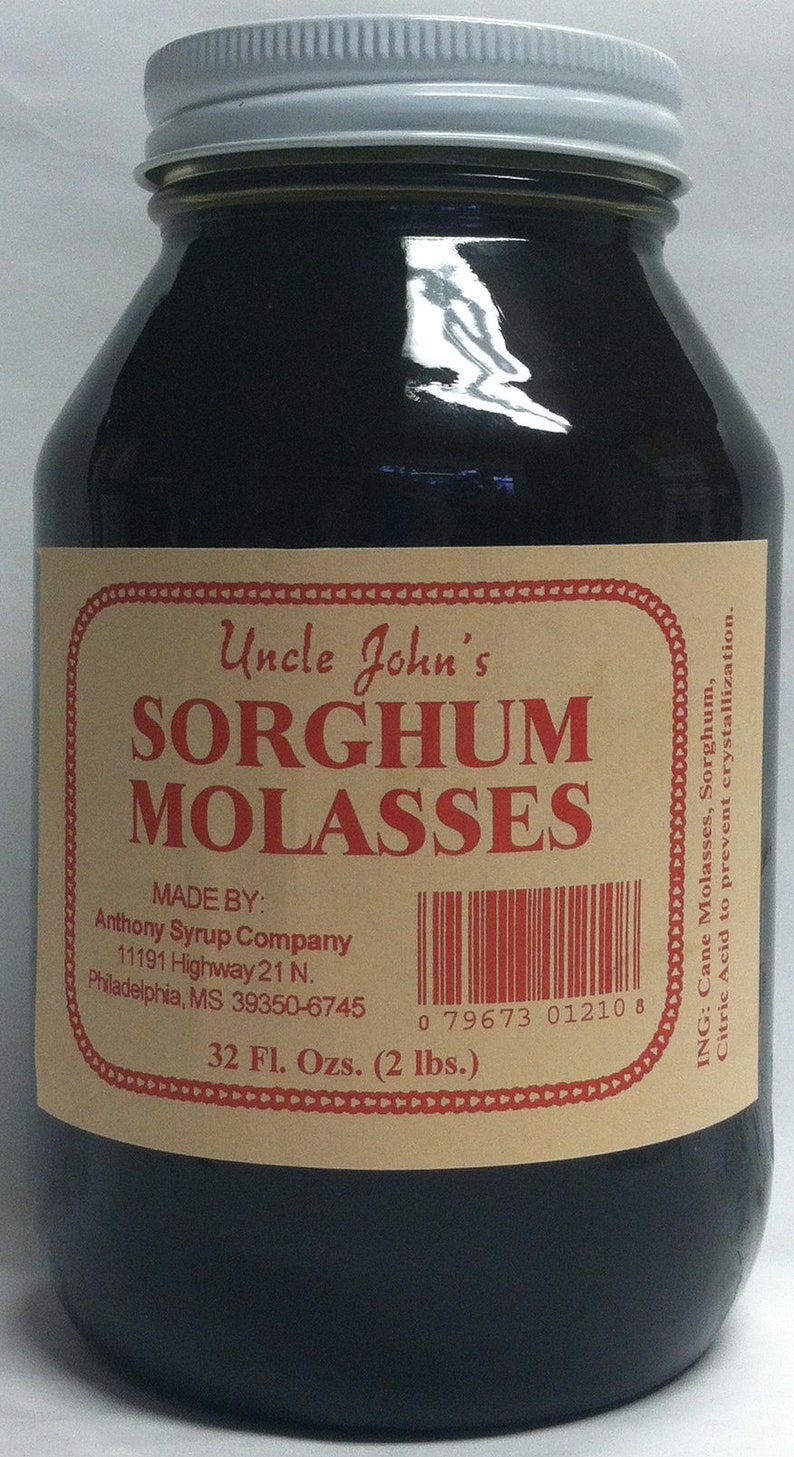 Molasses Syrup 32 Fl Oz Glass Jar Etsy