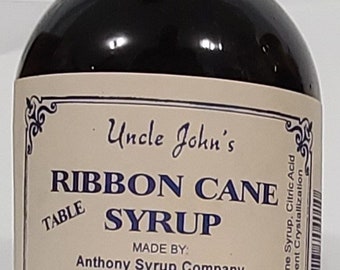 Ribbon Cane in a 12 Fluid Oz Glass Bottle