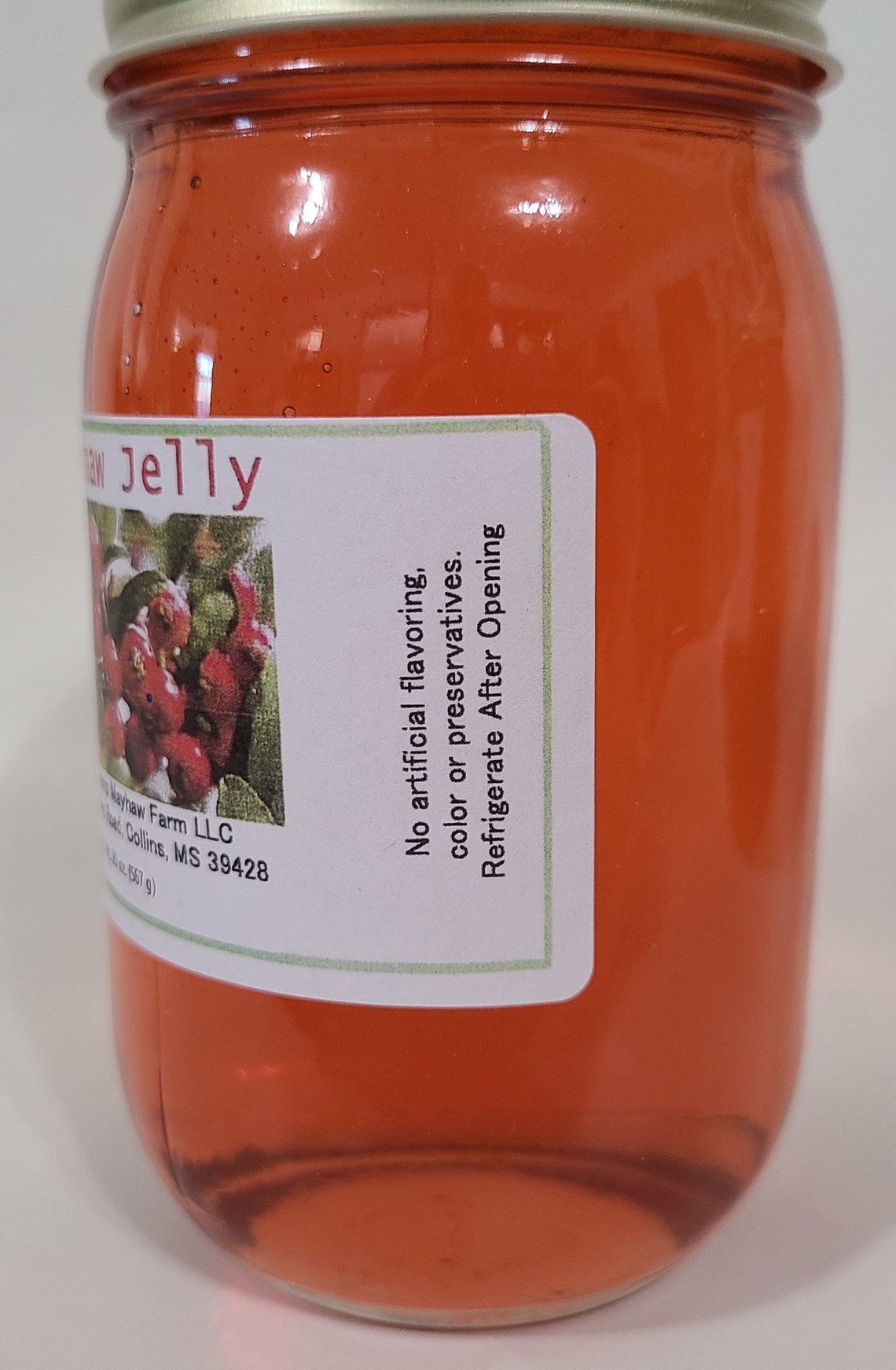 Swamp Mayhaw Jelly 20 Oz Net Wt Size by Big Swamp Mayhaw Farm Etsy