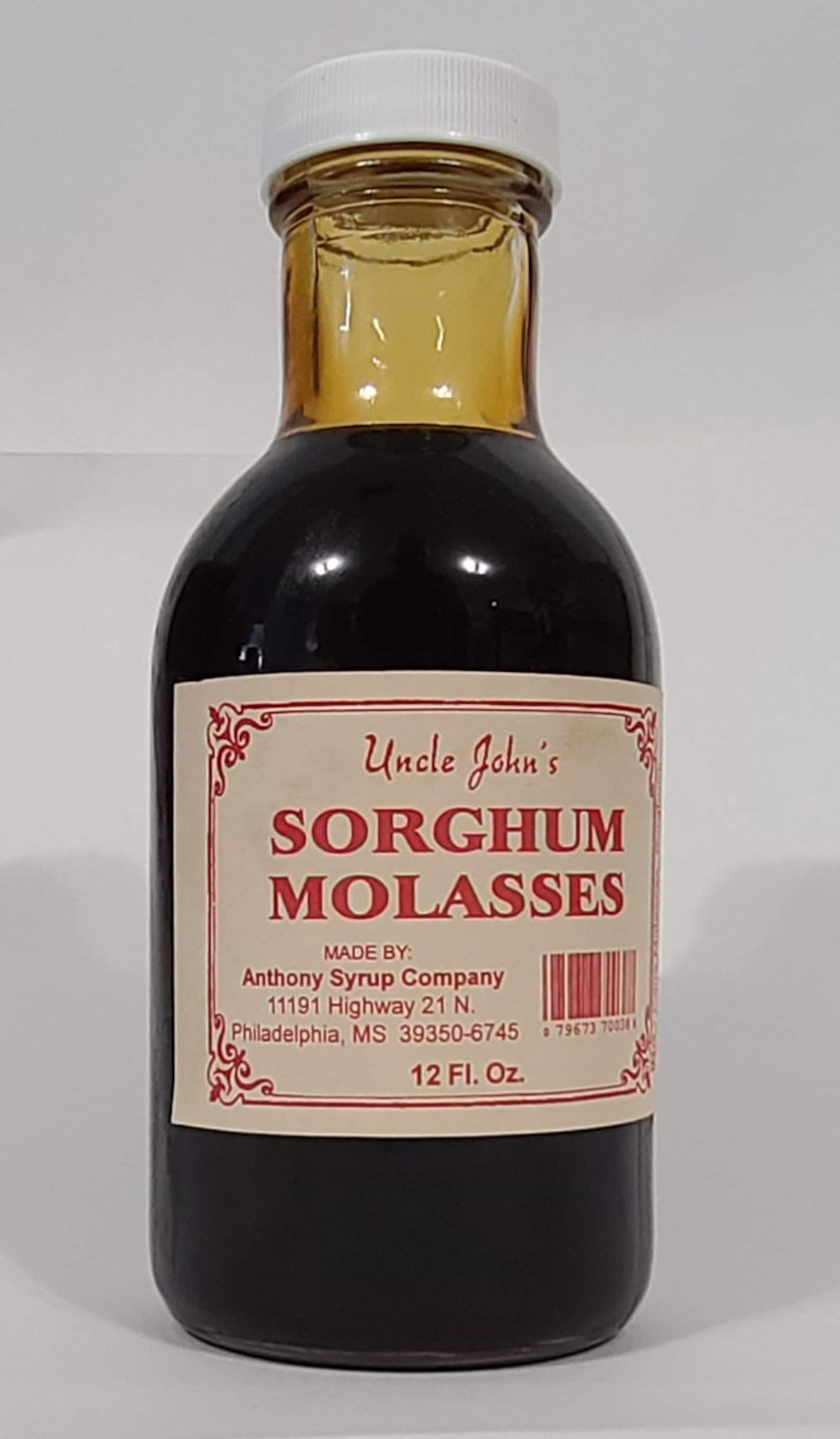 Molasses in a 12 Fluid Oz Glass Bottle Etsy