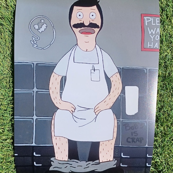 Bobs Burgers Toilet Etsy