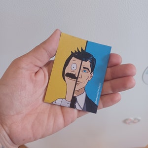 Barcher Photo Magnet: Bob&#39;s Burgers & Sterling Archer Fan Art