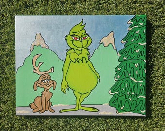 The Green One 11 x 14 inch op vakantiefilm geïnspireerd door fanart.
