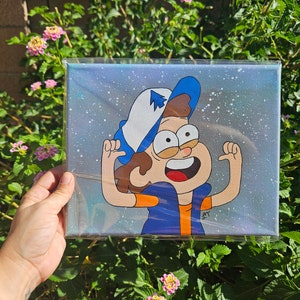 This guy 8x10inch Dipper inspird Gravity Falls fanart.