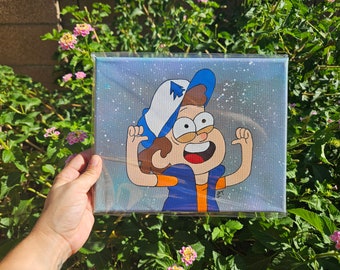 This guy 8x10inch Dipper inspird Gravity Falls fanart.