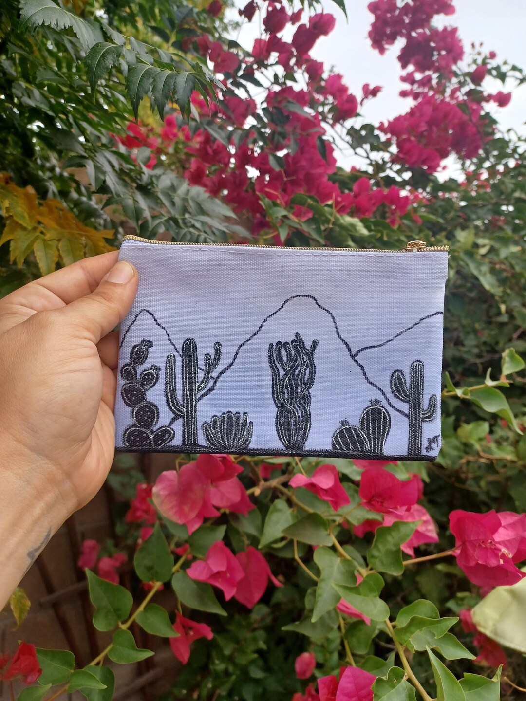Arizona Woven Cactus Bag Natural