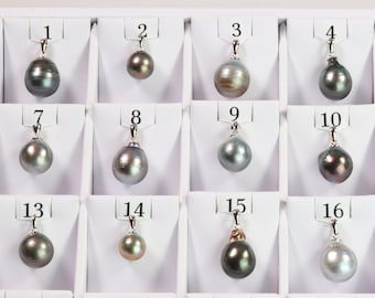 9mm-17mm South Sea Pearl Pendants, AA Quality Round and Baroque (SP002)