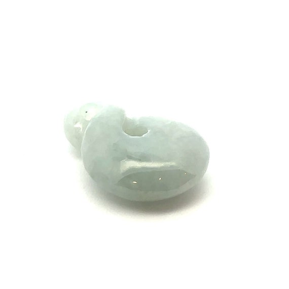 White flame jade pendant