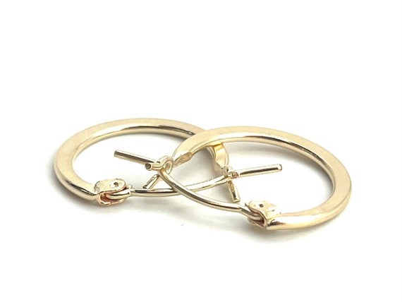 14KGF Hoops, Sku#065-CRF-0